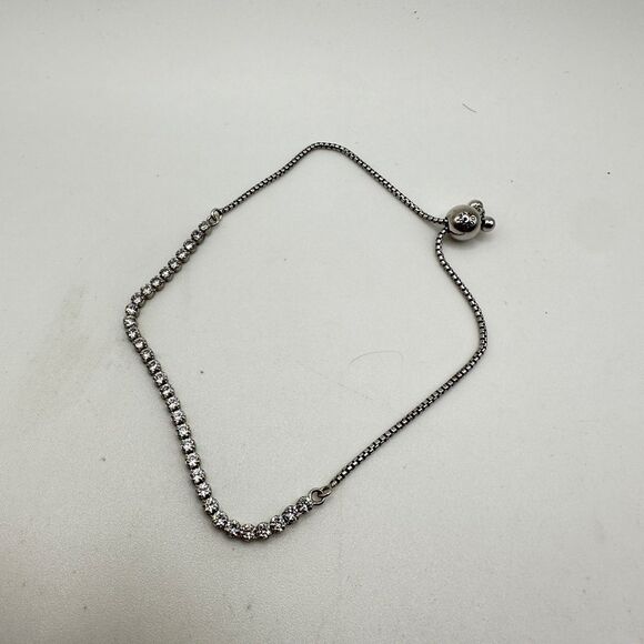 Pandora Rhinestone and adjustable tennis bracelet! - Picture 9 of 13